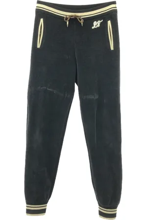 LOUIS VUITTON 2000s drawstring track pants
