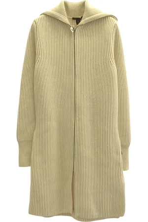 LOUIS VUITTON 2000s ribbed coat