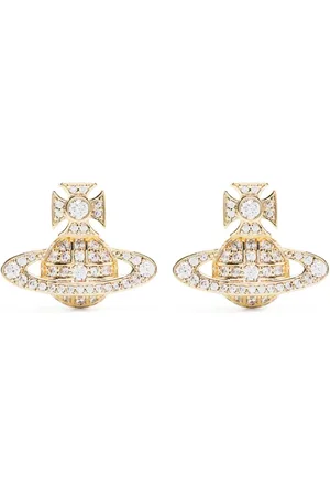Vivienne Westwood Orb crystal-embellished stud earrings