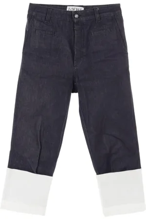 Loewe 2000s colour-block jeans