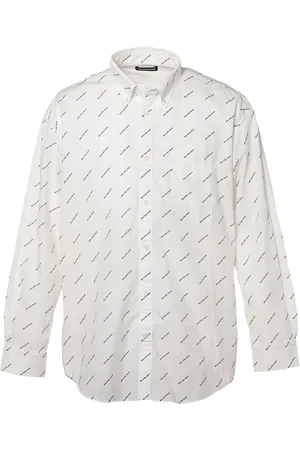 Balenciaga 2018s logo-print shirt