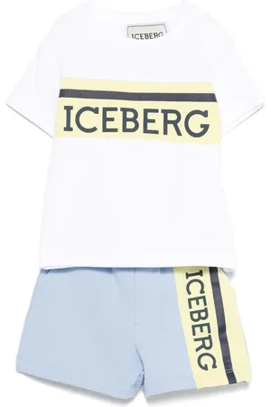 Iceberg Logo-print shorts set