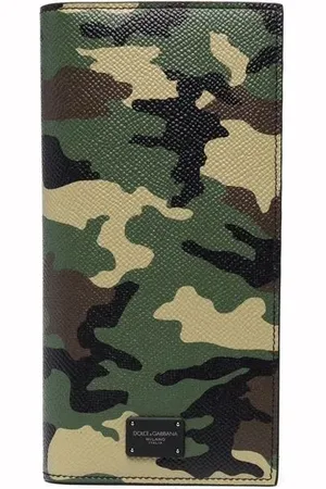 Dolce & Gabbana Camouflage-print bi-fold wallet