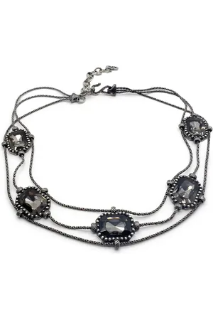 Dior 2000s crystal-embellished choker
