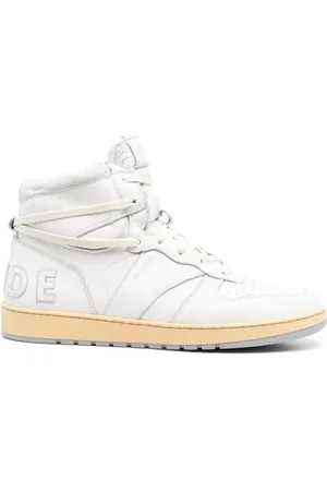 Rhude Leather panelled sneakers