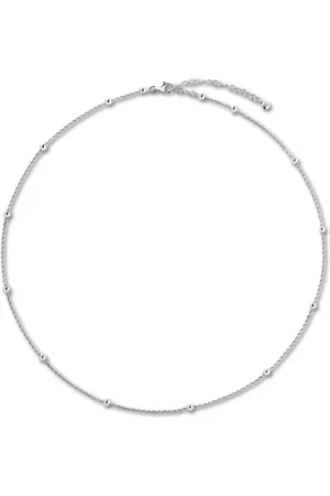 Monica Vinader Beaded rope-chain necklace