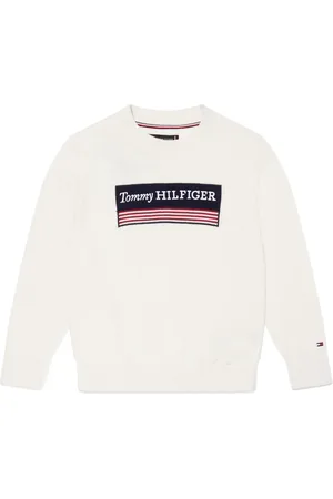 Tommy Hilfiger Intarsia-knit logo jumper