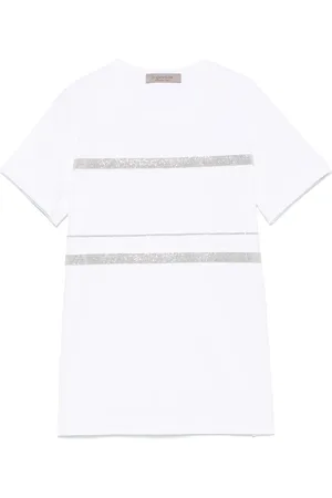 D.EXTERIOR Monili-detail T-shirt