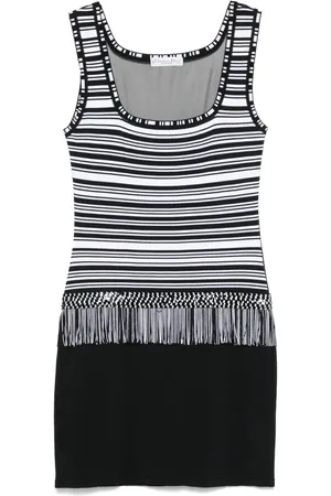Dior Striped mini dress