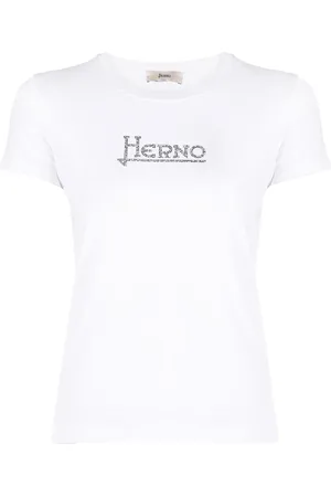 HERNO Logo-studded T-shirt