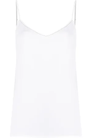 Fabiana Filippi Metallic-trim cami top