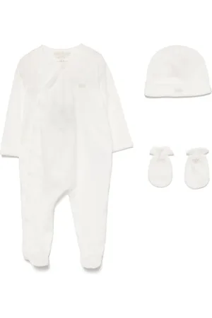 MARIE CHANTAL Pointelle cotton sleepsuit