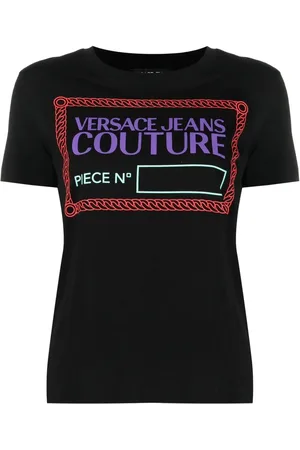 VERSACE Piece Number-print T-shirt