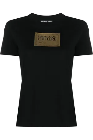 VERSACE Logo-print T-shirt