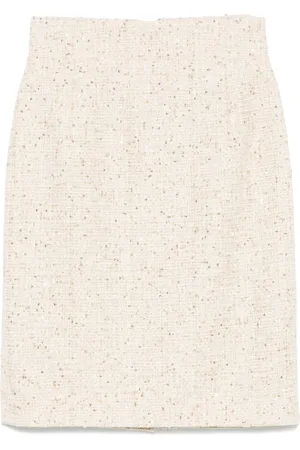 TAGLIATORE Tweed mini skirt