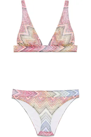 Missoni Zigzag-woven bikini