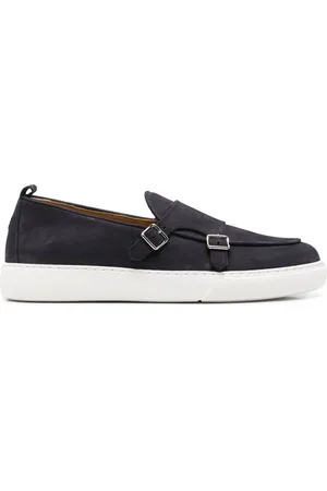 HENDERSON BARACCO Nubuck monk shoes