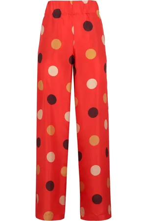 Aspesi Polka dot-print trousers