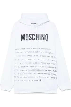 Moschino Text-print hoodie