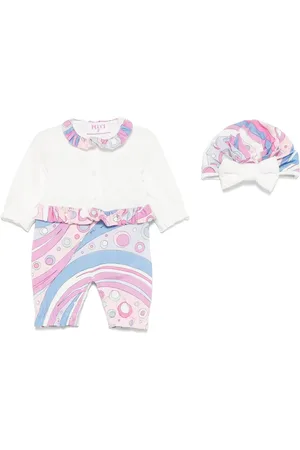 PUCCI Junior Fontane-print maternity set (set of two)