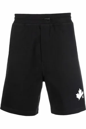 Dsquared2 Logo-print cotton track shorts