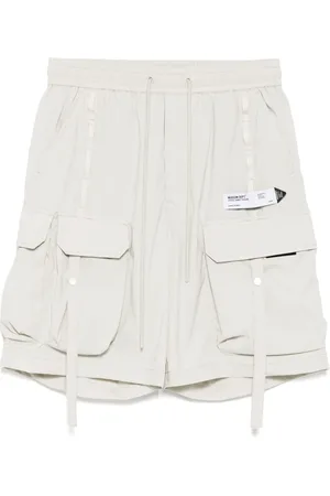 Musium Div. Logo-patch cargo shorts