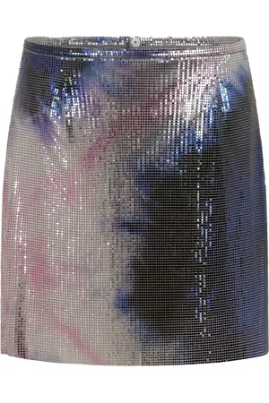 Paco rabanne Mesh mini skirt