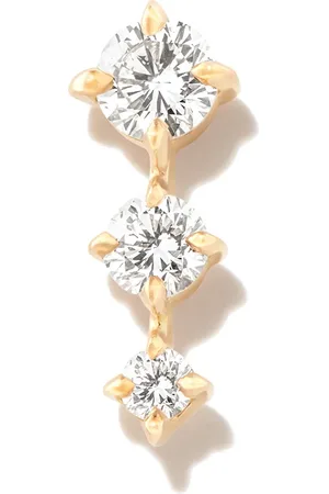 Lizzie Mandler 18kt yellow Éclat diamond single earring