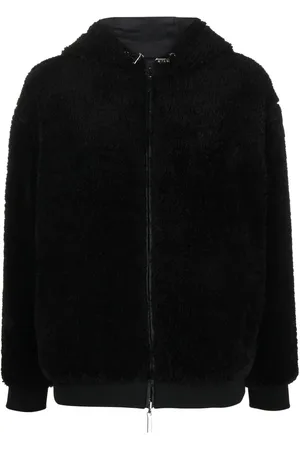 Emporio Armani Faux-shearling reversible jacket