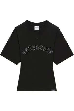 Courrèges Logo print t-shirt
