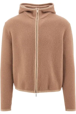 Salvatore Ferragamo Hooded cashmere jacket