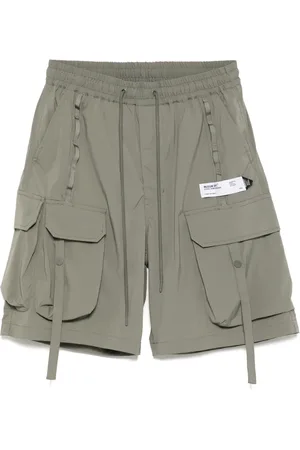 Musium Div. Logo-patch cargo shorts