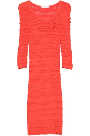 Dior Ruffle-detail midi dress
