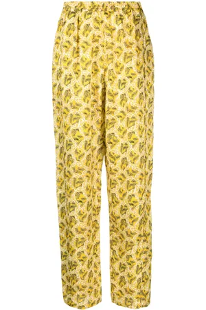 Isabel Marant Piera graphic-print trousers