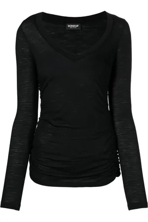 Dondup V-neck long-sleeve jumper