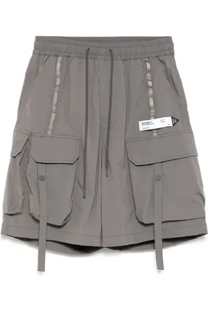 Musium Div. Logo-patch cargo shorts