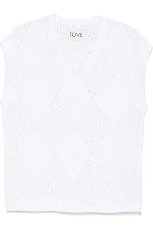 TOVE Open-knit vest
