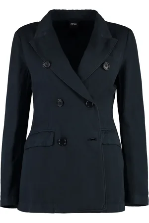 Aspesi Tailored cotton-linen blazer