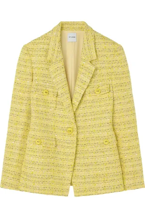 ST. JOHN Single-breasted tweed jacket