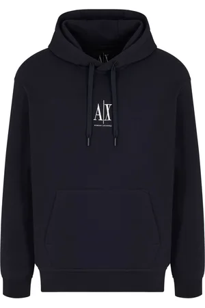 Armani Exchange Logo-detail hoodie