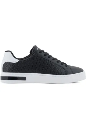Armani Exchange Monogram-debossed sneakers