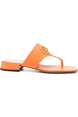 VALENTINO GARAVANI VLogo leather slides