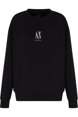 Armani Exchange Logo-embroidered sweatshirt