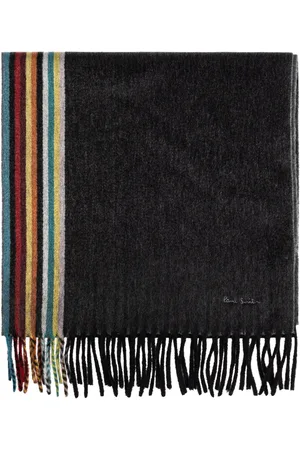 Paul Smith Signature Stripe cashmere scarf