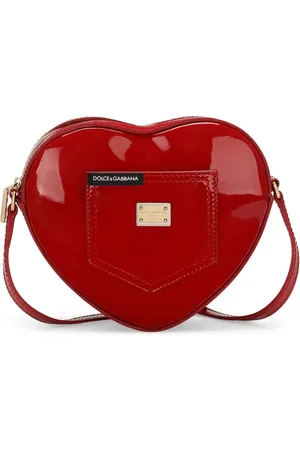 Dolce & Gabbana Heart patent leather shoulder bag