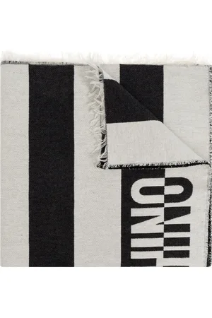 Moschino Striped beach towel