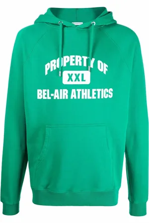 BEL-AIR ATHLETICS Logo-print cotton hoodie