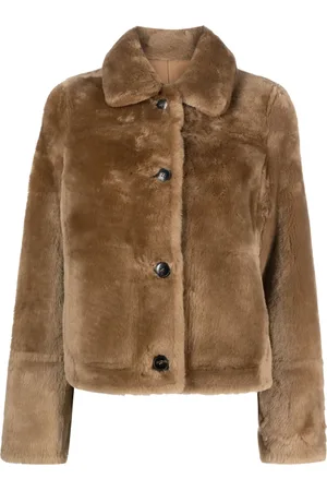 YVES SALOMON Reversible button-fastening jacket