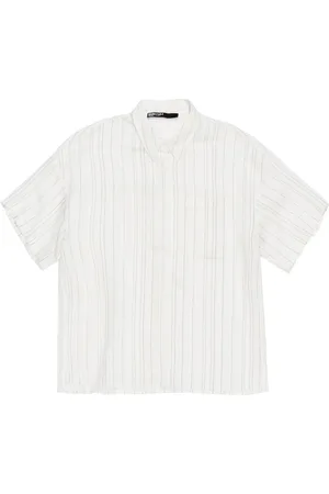 Bimba y Lola Striped oversize shirt