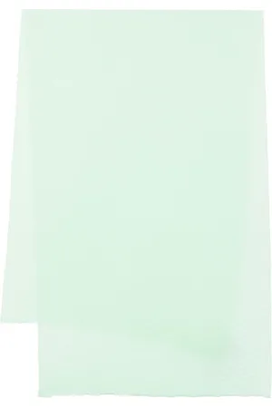 Emporio Armani Plissé-effect scarf